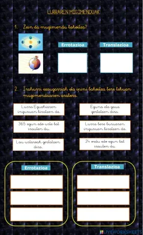 Lurraren mugimenduak