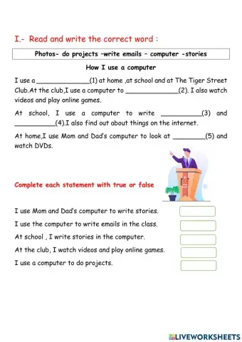 Reading comprehension