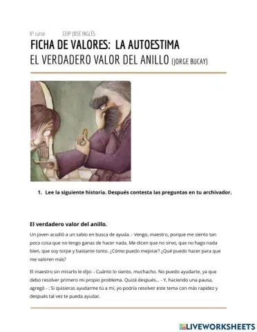 El verdadero valor del anillo