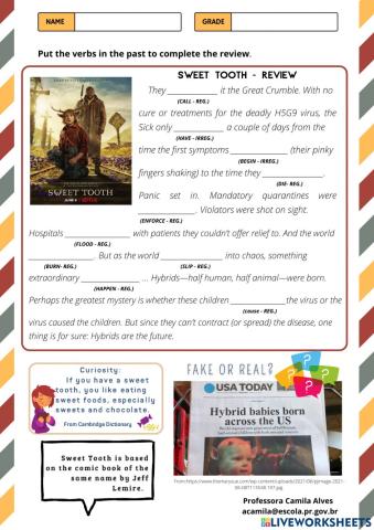 Simple Past - Sweet Tooth review