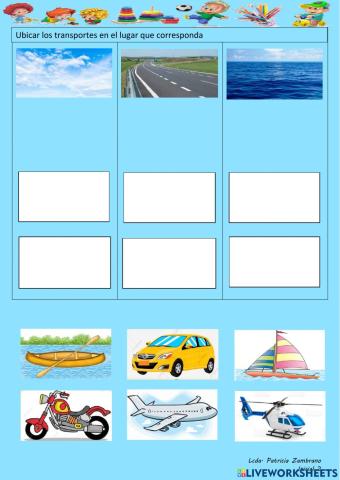 Medios de transporte