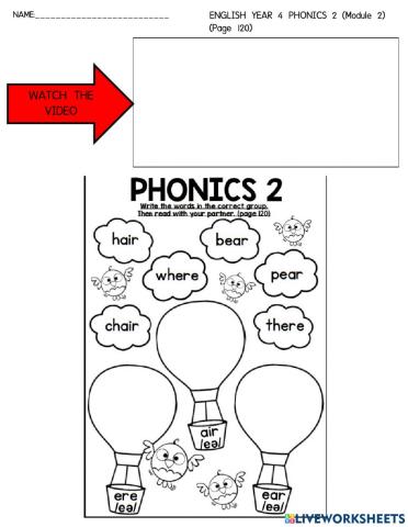 English year 4 phonics 2