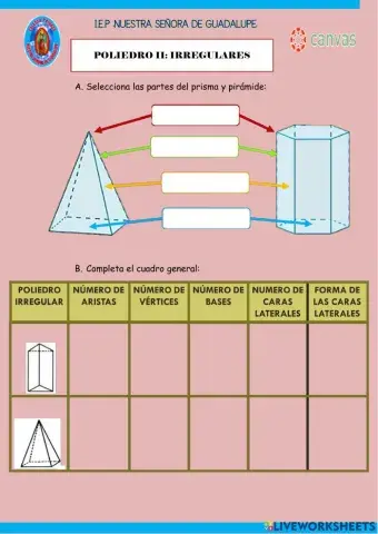Poliedros II: Irregulares