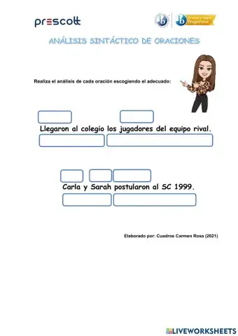Análisis sintáctico de oraciones