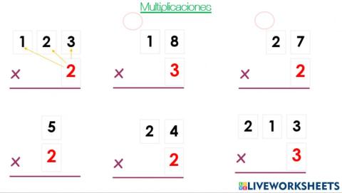 Multiplicaciones