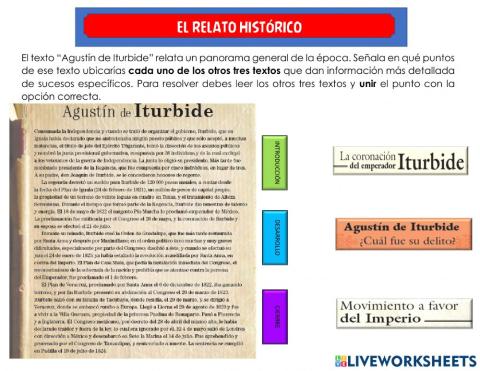 El relato histórico