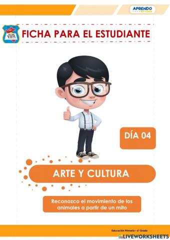 Reconozco el movimiento de los animales a partir de un mito