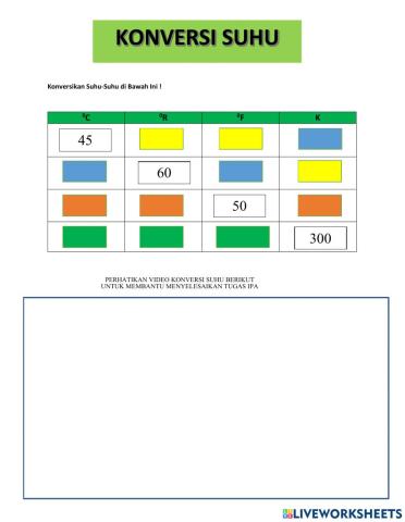 Tugas Konversi Suhu