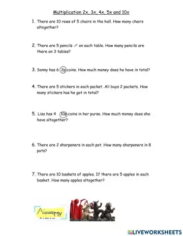 Multiplication Worksheet