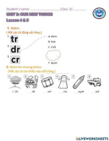 FF3.Unit 2. Lesson 4 & 5