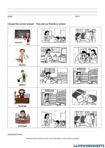 Our Friends in School