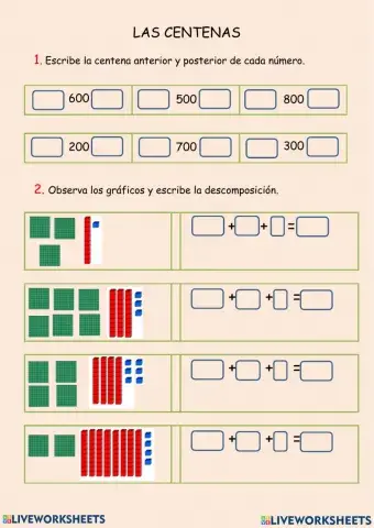 lección matematicas 2do básico