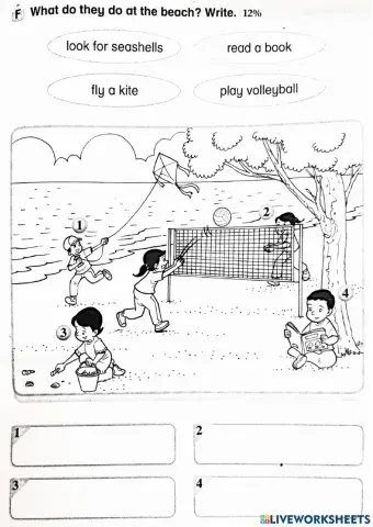 Unit9-AtTheBeach-Writing