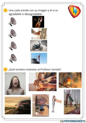 Sonidos agradables y desagradables