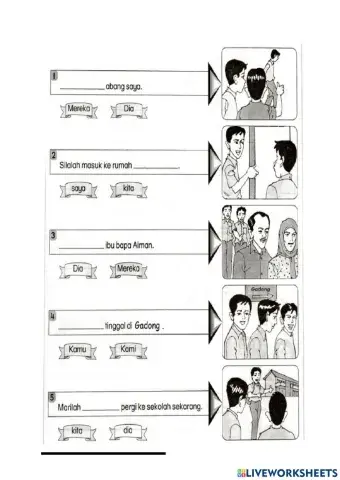 Kata ganti nama diri tahun 2