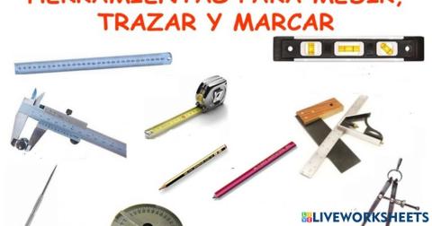 Herramientas de corte, medida y trazo