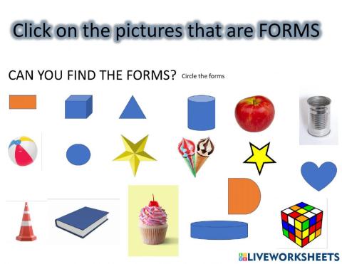 Finding The Forms
