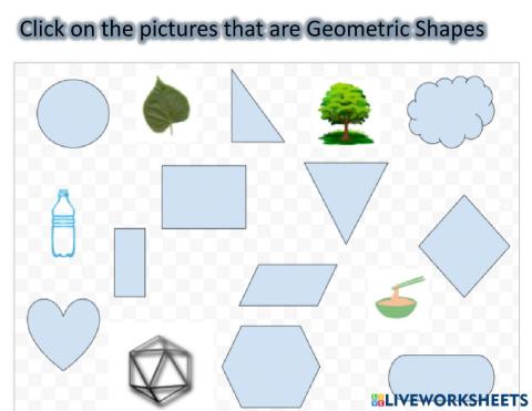 Finding Geometric Shapes