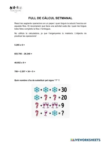 Full de càlcul 2-PI