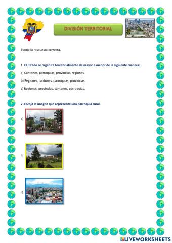 Organización territorial