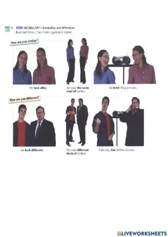 Family: Similarities and differences