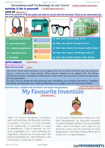 Inventos tecnologicos