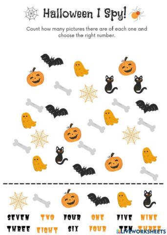 Halloween I Spy