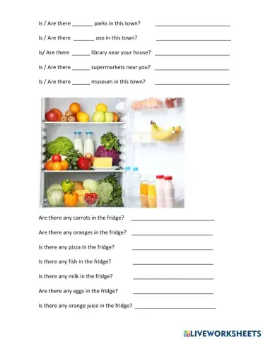 Are there any - Is there a -----