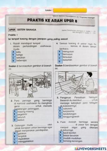 Praktis 8 bm tahun 4