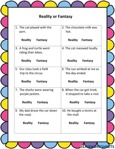 Reality Fantasy
