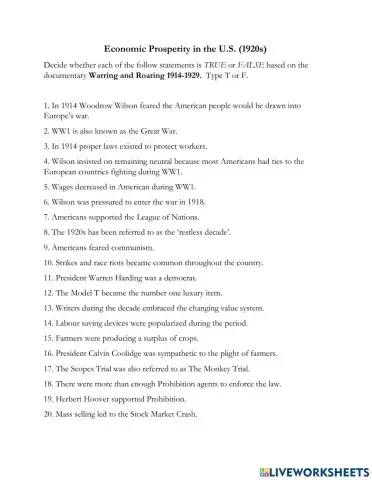 Economic Expansion in the U.S.