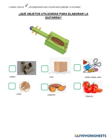 La guitarra elaboracion