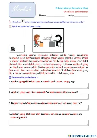 Bacaan dan Pemahaman