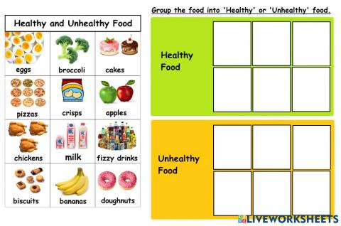 Super Minds Year 1 Unit 4: Healthy and Unhealthy Food