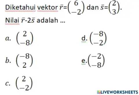 Latihan soal vektor