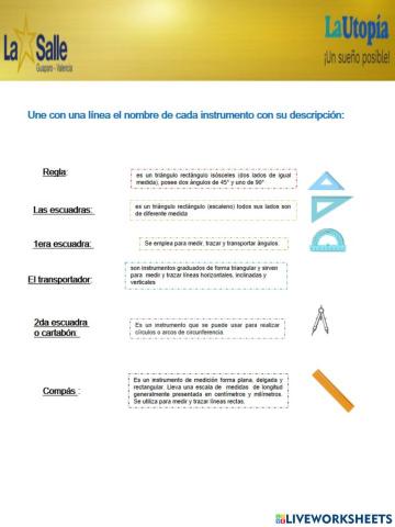 Instrumentos de geometria