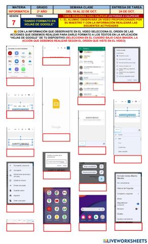 2o INF-Aplicar formato a textos en Presentaciones de Google