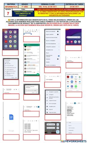 1o INF-Aplicar formato a textos en Documentos de Google