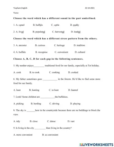 Review must have to comparision