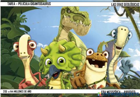 Jurasico . Era Mezosóica