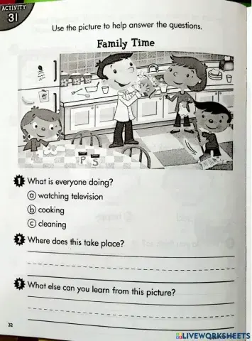 Family Time Comprehension