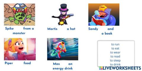 Brawl Stars Present Simple