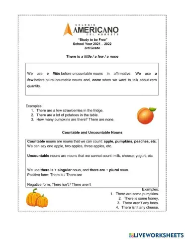 Study Guide, Unit 2: Farmers' Market