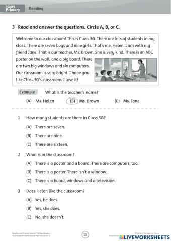 G4-Unit 2-Assessment -Miss An