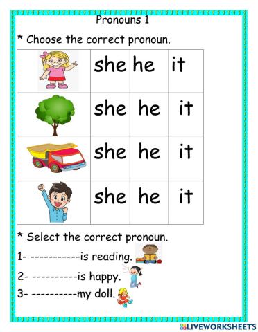 Pronouns