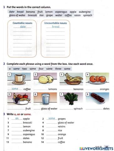 Unit 8 I'd like a melon