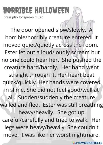 Horrible Halloween
