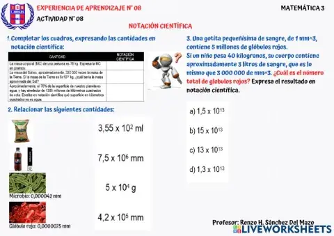 Notación Científica