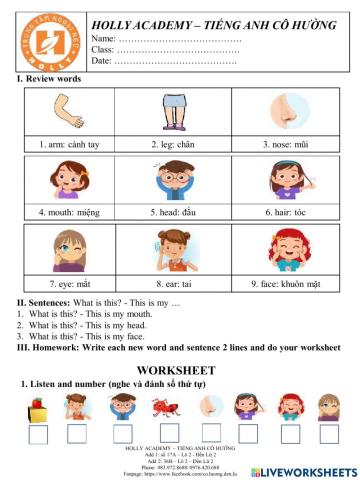 Ice-cream-Body parts-Lesson 4-24.10