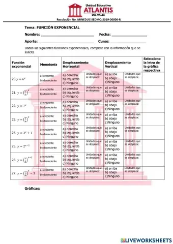 Función exponencial